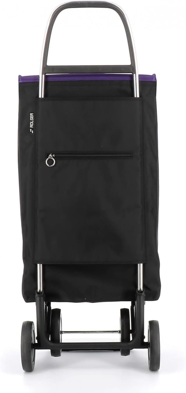 CARRO-COMPRA ROLSER TER060 TERMO MF4 NEGRO/MALVA